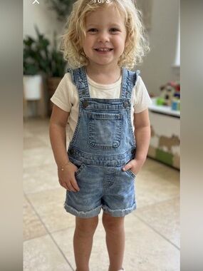 Kids  jeans romper .